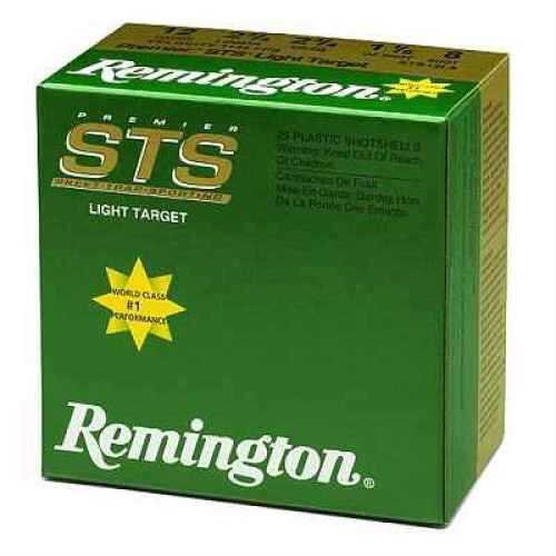 Remington 20114 STS Target 12 Gauge #8.5 2 3/4" 1 1/8Oz 25 Rounds Ammunition STS12L85